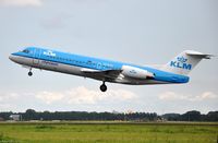 PH-KZG @ EHAM - KLM Fokker - by Jan Lefers