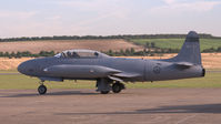N865SA @ EGSU - 1. NX865SA - Silver Star departing The Duxford Air Show, Sept. 2012. - by Eric.Fishwick