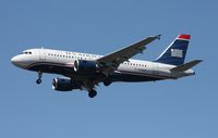 N758US @ MCO - US Airways A319 - by Florida Metal