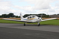 G-SACR @ EGBR - Piper PA-28-161 at The Real Aeroplane Company's Wings & Wheels weekend, Breighton Airfield, September 2012. - by Malcolm Clarke