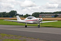 G-DYMC @ EGBR - Aerospool WT-9 UK Dynamic at The Real Aeroplane Company's Wings & Wheels weekend, Breighton Airfield, September 2012. - by Malcolm Clarke