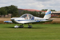 G-CHJG @ EGBR - Cosmik EV-97 TeamEurostar at The Real Aeroplane Club's Wings & Wheels weekend, Breighton Airfield, September 2012. - by Malcolm Clarke