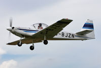 G-BJZN @ EGBR - Slingsby T-67A Firefly at The Real Aeroplane Club's Summer Madness Fly-In, Breighton Airfield, August 2012. - by Malcolm Clarke