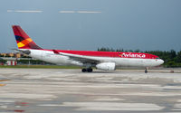 N974AV @ MIA - Avianca A330 taxiing for take off at MIA - by Mauricio Morro