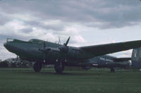 WL738 @ EGQS - This Shackleton MR.2C previously flown with 8 Squadron was the gate guardian at RAF Lossiemouth in May 1979. - by Peter Nicholson