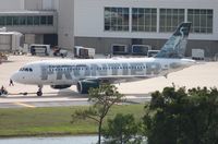 N914FR @ MCO - Stretch Frontier A319 - by Florida Metal
