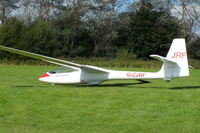 G-CJRF @ X4PK - Wolds Gliding Club at Pocklington Airfield - by Chris Hall