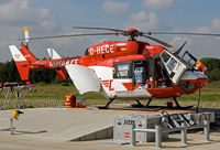 D-HECE @ EDTQ - DRF D-HECE awaiting it's next rescue service at it's operating base EDTQ / Pattonville - by Thomas M. Spitzner