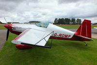 G-ROMP @ EGBR - At the Real Aeroplane Club's Wings & Wheels fly-in, Breighton - by Chris Hall