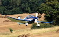 G-ARXT @ EGHP - Originally owned to, Rollason Aircraft & Engines Ltd in March 1962 and currently owned to a Trustee of, CJM Flying Group since July 1988. - by Clive Glaister