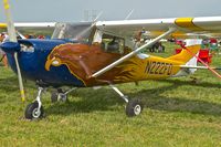 N222FD @ BKL - @ Cleveland National Air Show - by Arthur Tanyel