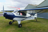 G-BSYG @ EGBR - At the Real Aeroplane Club's Wings & Wheels fly-in, Breighton - by Chris Hall