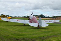 G-AEZJ @ EGBR - At the Real Aeroplane Club's Wings & Wheels fly-in, Breighton - by Chris Hall