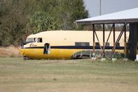 N7500A @ F13 - This is actually a fuselage of a Douglas C-53 that was written off by Hurricane Charley in 2004 - by Florida Metal