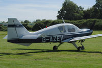 G-AZEV @ EGHP - At the Vintage Fly-in at Popham Sept '12 - by Noel Kearney