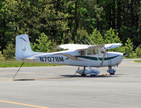 N7078M @ 3N6 - It's always nice to spot an older Cessna at a local airport.  This handsome example was built in 1958. - by Daniel L. Berek