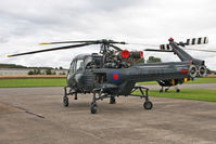 G-CGGK @ EGBR - Westland Wasp HAS.1 at The Real Aeroplane Club's Wings & Wheels weekend, Breighton Airfield, September 2012. - by Malcolm Clarke