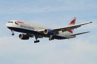 G-BNWR @ EGLL - Photographed landing 27R at Heathrow Apt. - by Noel Kearney