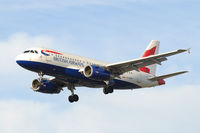 G-EUPY @ EGLL - Seen landing Rwy 27R at Heathrow Apt. - by Noel Kearney