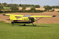 G-BUTM @ X5FB - Rans S6-116 makes it's way down the taxiway to take off from 26 at Fishburn Airfield UK, September 2012. - by Malcolm Clarke