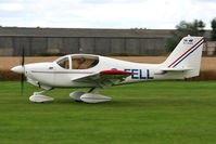 G-FELL @ EGBR - Europa XS at The Real Aeroplane Company's Wings & Wheels weekend, Breighton Airfield, September 2012. - by Malcolm Clarke