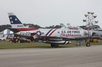 N86FR @ TIX - F-86F Sabre - by Florida Metal