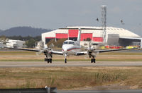 VH-FDA @ YBBN - RFDS Beechcraft King Air - by Thomas Ranner