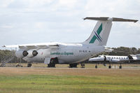 VH-NJV @ YBBN - Cobham Aviation Services Australia BAe 146 - by Thomas Ranner