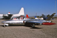 N415FM @ 34AZ - Fouga Magister seen at Chandler Memorial, AZ, in Oct. 1997 - by John Meneely