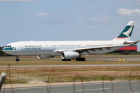 B-LAH @ YBBN - Cathay Pacific Airbus A330 - by Thomas Ranner