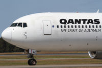 VH-ZXC @ YBBN - Qantas Boeing 767 Thanks for waving! - by Thomas Ranner