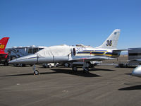 N301MZ @ RTS - 36DD LLC (?) L-39 Race #36 with canopy covered in Jet Class pit area @ on September 11, 2012 at Stead Airport during Reno Air Races - by Steve Nation