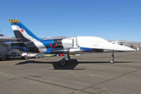 N822BC @ RTS - Warbird Classics L-39 Race #66 (?) with canopy covered in Jet Class pit area @ on September 11, 2012 at Stead Airport during Reno Air Races