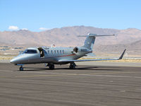 N480ES @ RTS - Bombardier Aerospace Learjet 45 pace plane for Jet Class on the active ramp @ on September 11, 2012 at Stead Airport during Reno Air Races - by Steve Nation