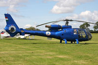 HA-LFQ @ EGBR - Aerospatiale SA-342L Gazelle at The Real Aeroplane Club's Wings & Wheels weekend, Breighton Airfield, September 2012. - by Malcolm Clarke