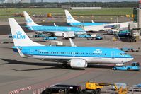 PH-BGQ @ EHAM - Pushing back in the sunshine - by G TRUMAN