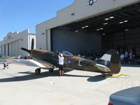 N749DP @ CMA - 1983 Vickers/Supermarine SPITFIRE Mk.XIVe, Rolls Royce GRIFFON 65 V-12 2,050 Hp, on SoCal CAF ramp who did the latest multi-year restoration-see photos over the years - by Doug Robertson
