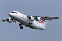 EI-RJA @ LOWL - CityJet BAE Avro 146-RJ85A take off in LOWL/LNZ - by Janos Palvoelgyi