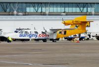 G-RBCI @ EGJJ - Parked at Jersey.