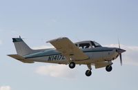 N1417L @ KOSH - Beech A23 - by Mark Pasqualino