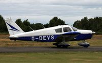 G-DEVS @ EGLK - Ex: N7066W > D-ENPI > G-BGVJ > G-DEVS - Originally in priivate hands in September 1979 as G-BGVJ and currently with a Trustee of, 180 Group, since December 1991 as G-DEVS. - by Clive Glaister