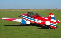 G-WIXI @ EGSV - Colourful visitor - by keith sowter