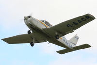 G-SACR @ EGBR - At the Real Aeroplane Club's Wings & Wheels fly-in, Breighton - by Chris Hall