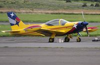 N330DG @ EGFH - Colourful SF-260D visiting Swansea Airport. - by Roger Winser