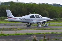 G-OOEX @ EGFH - Visiting Cirrus SR-22. - by Roger Winser