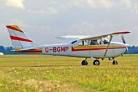 G-BGMP @ EGBP - R/Cessna F.172G Skyhawk [0240] Kemble~G 18/08/2006 - by Ray Barber