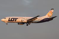 SP-LLE @ LOWW - LOT 737-400 - by Andy Graf-VAP