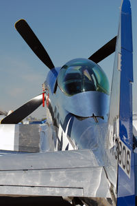 N351DT - On the ramp at the Gathering of Mustangs and Legends  in Columbus, OH, in 2007 - by Scott Bedenbaugh