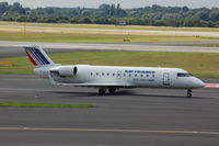 F-GRJK @ EDDL - Air France/Britair CRJ100, c/n 7219 - by FerryPNL