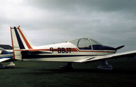 G-BBJT @ EGBK - Robin HR.200/100 Club seen at the 1974 Popular Flying Association Fly-in at Sywell. - by Peter Nicholson